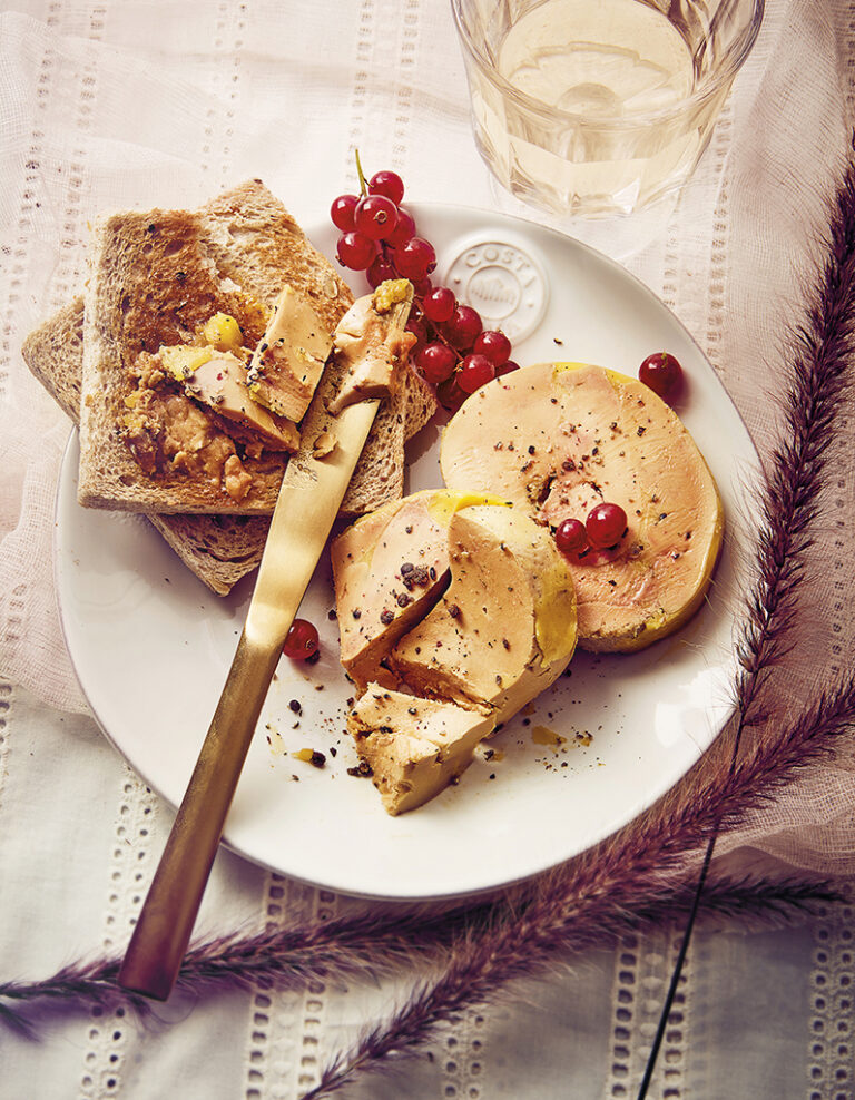 Lire la suite à propos de l’article Foie gras poché Earl Grey Kamélya