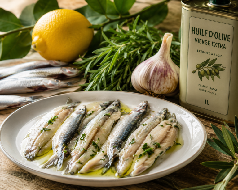 Lire la suite à propos de l’article Anchois frais marinés.