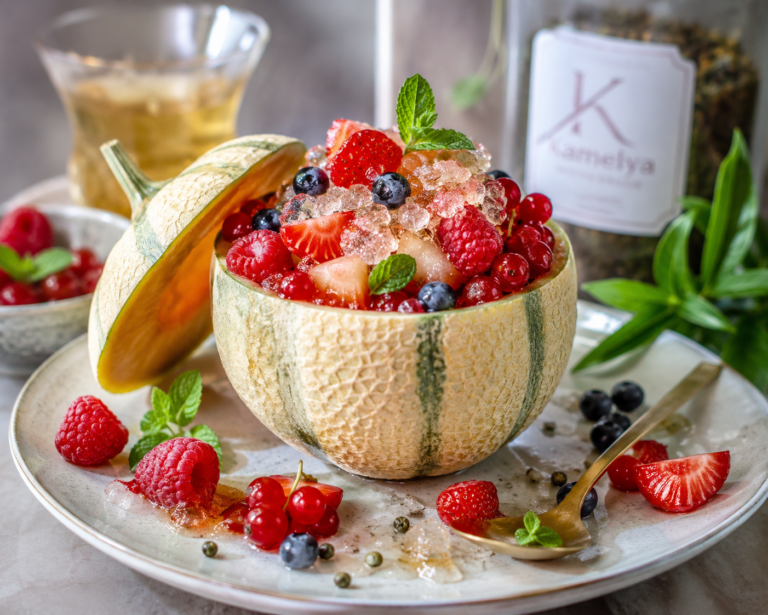 Lire la suite à propos de l’article Melon aux fruits rouges Kamélya