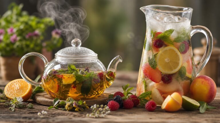 Infusion à chaud et infusion à froid
