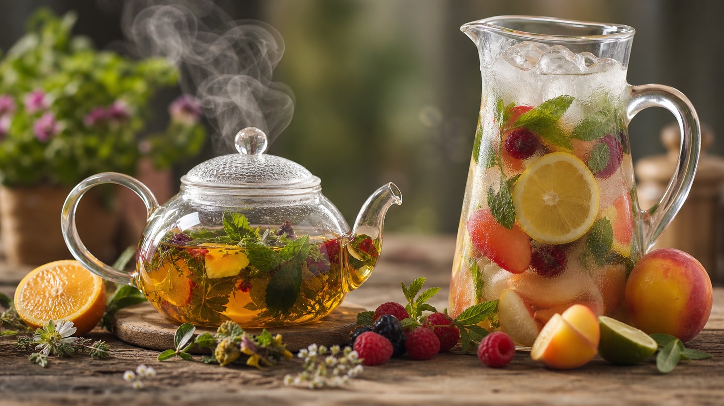Infusion à chaud et infusion à froid