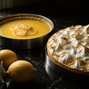 Tarte au citron.