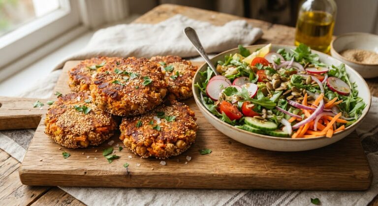 Lire la suite à propos de l’article Galettes de carottes au sésame.